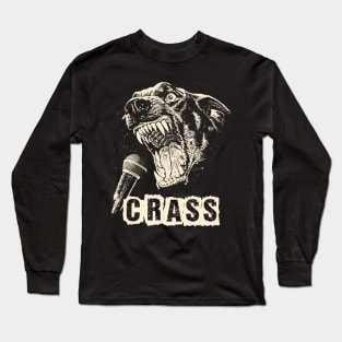 crass ll scream Long Sleeve T-Shirt